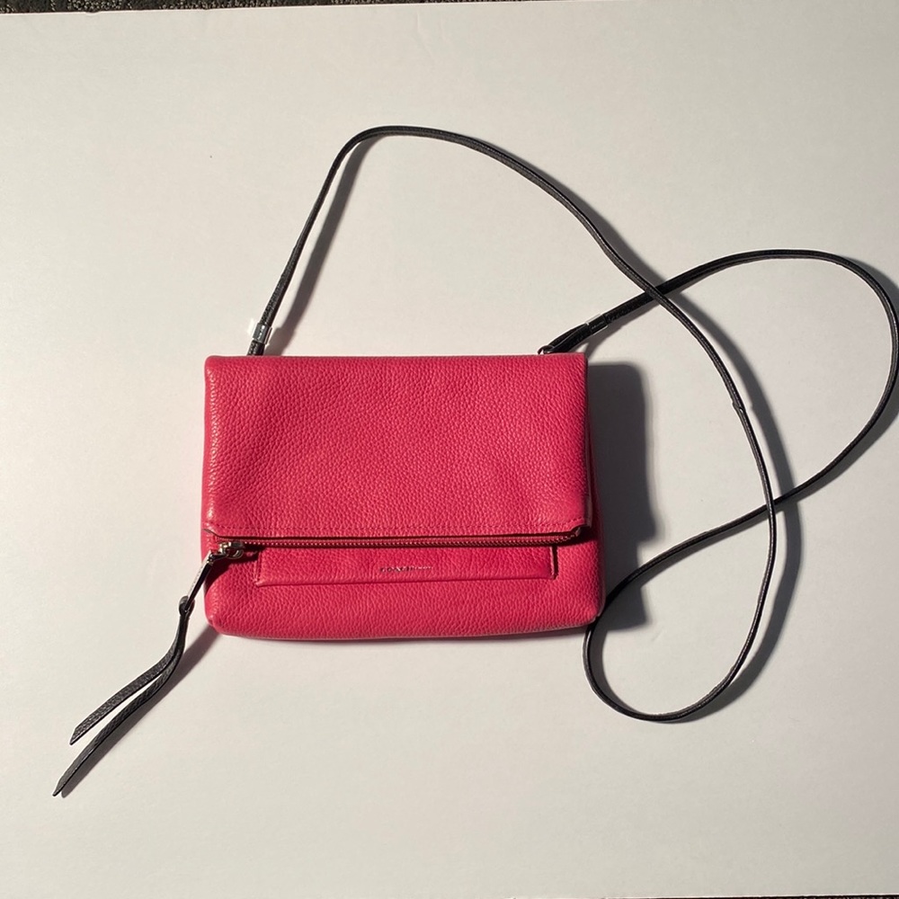 Coach Pink Pebble Leather Shoulder Bag - Barely Used!